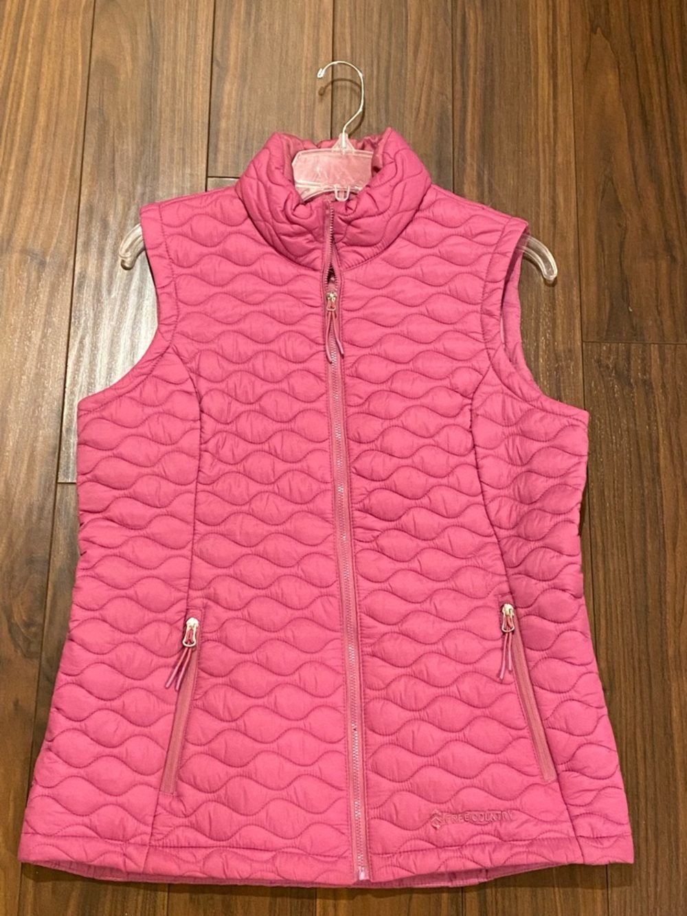 Free Country Women’s Size Medium Free Cycle Full Zip Quilted Vest